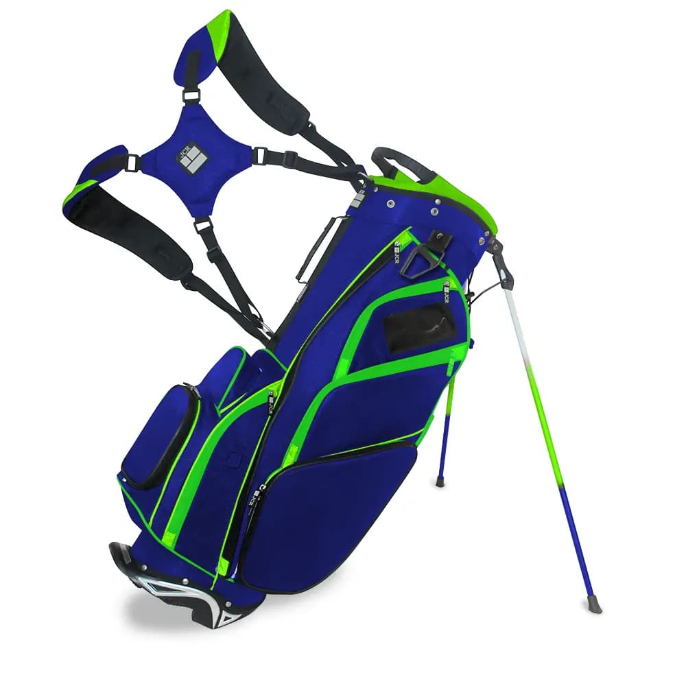 JCR bag — Navy / Lime